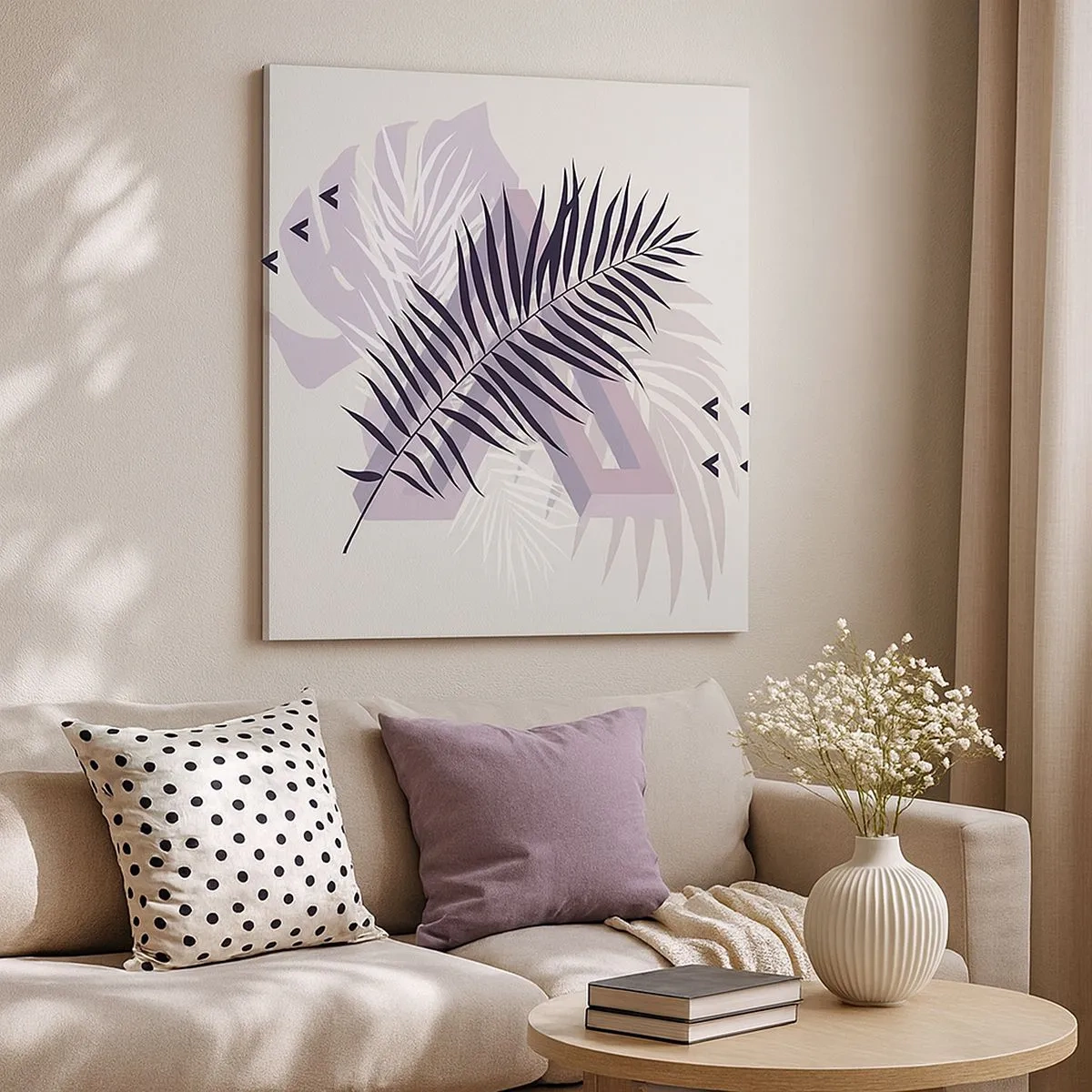 Vászonkép - Az árnyék árnyéka - 30x30 cm