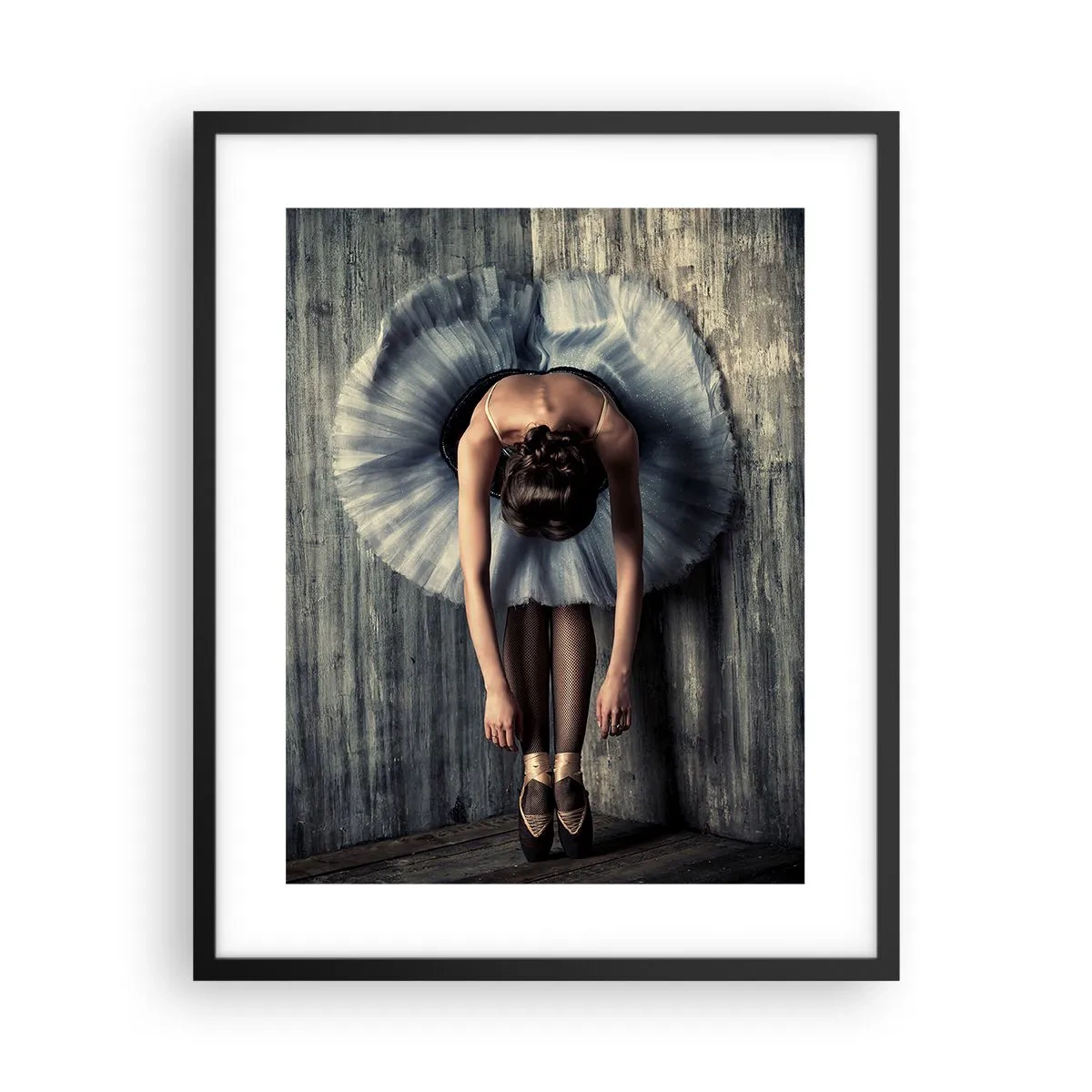 Poszter fehér keretben - Amikor elhallgat a zene - 40x50 cm