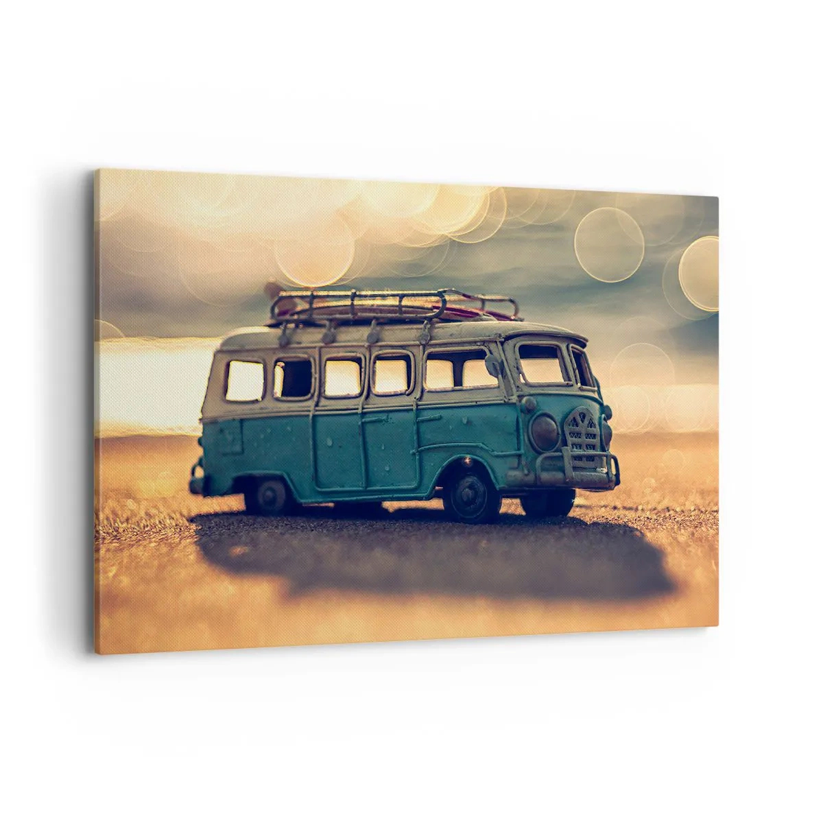 Vászonkép - Vége a bálványoknak: pénznek és munkának - 100x70 cm