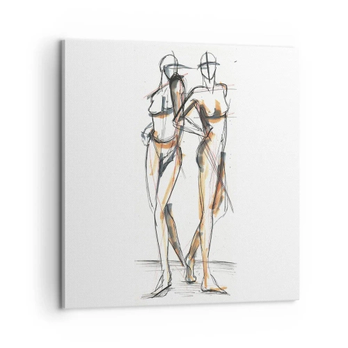 Vászonkép - A kegyelem tanulmánya - 60x60 cm