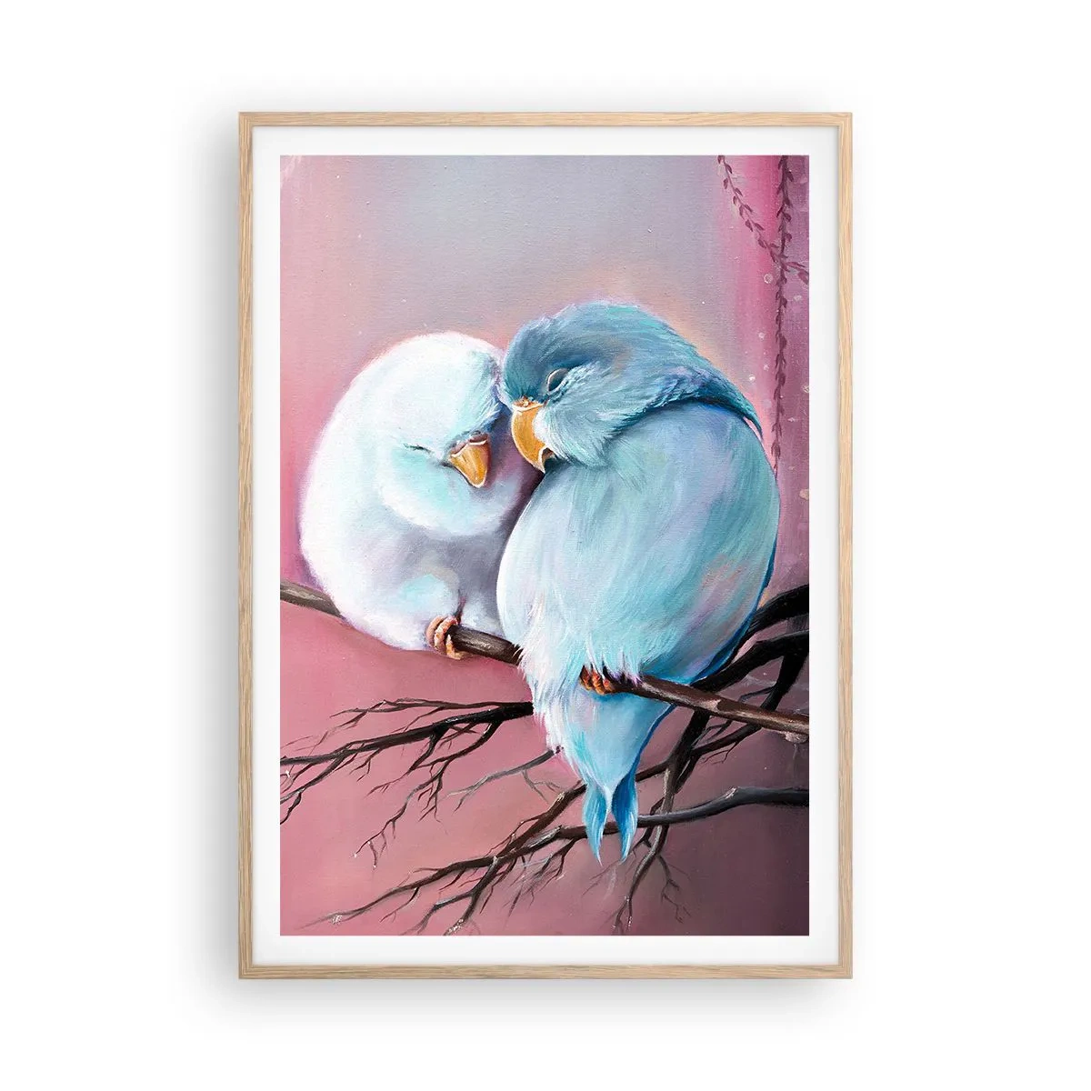 Poszter világos tölgy keretben - Mit tehetnénk hozzá?... - 70x100 cm