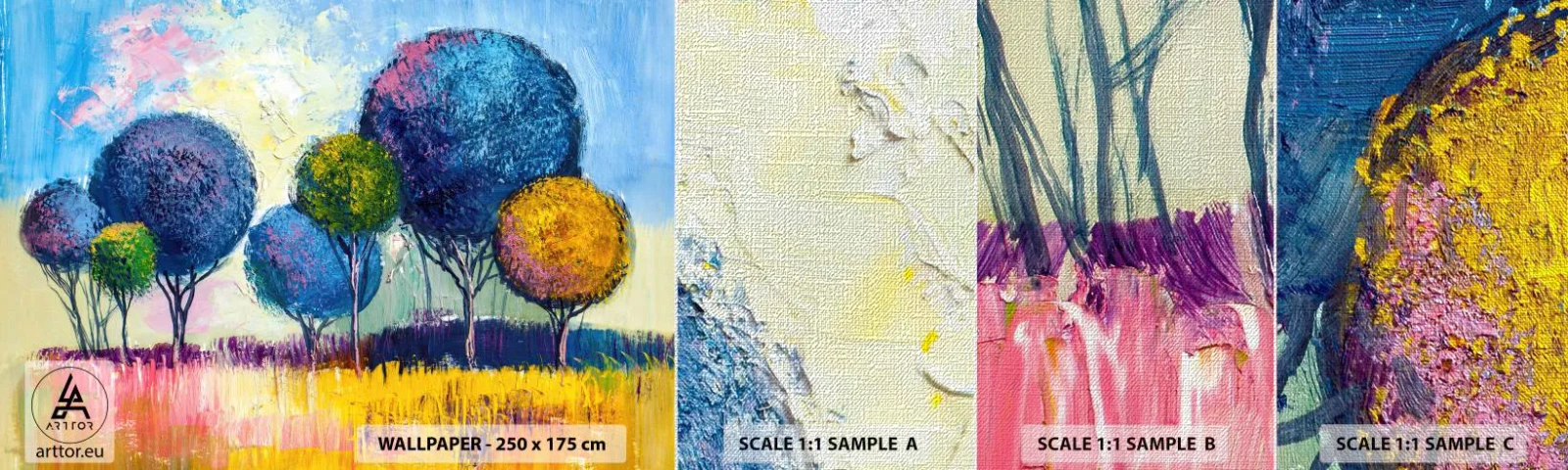 Fotótapéta Minta Premium Canvas - Gömb - az ideális alak - Absztrakció, Tájkép, Grafika - 100x30 cm