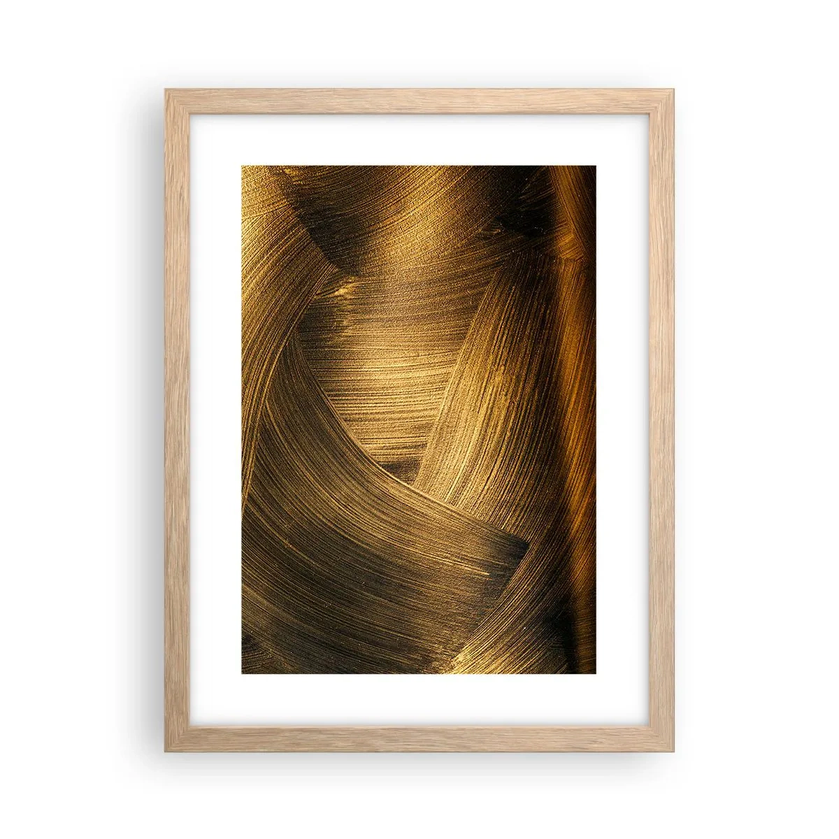 Poszter világos tölgy keretben - Egy arany labirintusban - 30x40 cm