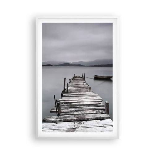 Poszter fekete keretben - Holnap indulhatsz - 61x91 cm