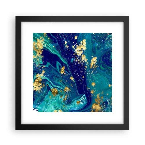 Poszter fehér keretben - Nap pelyhek  - 30x30 cm