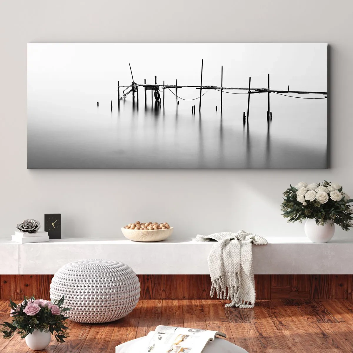 Vászonkép - Mi van, ha nincs világ? - 120x50 cm