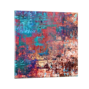 Üveg kép - Emlékezés és feledés - 30x30 cm