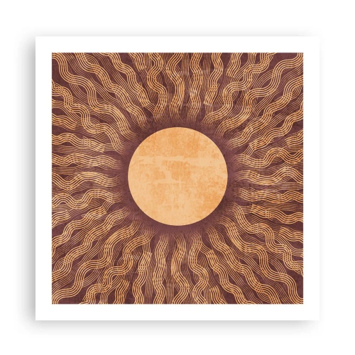 Poszter - A nap ikonja - 60x60 cm