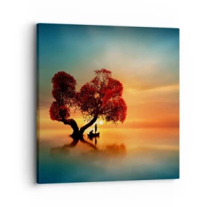 Vászonkép - A világtalanság csendje és az eltávoldotak - 30x30 cm