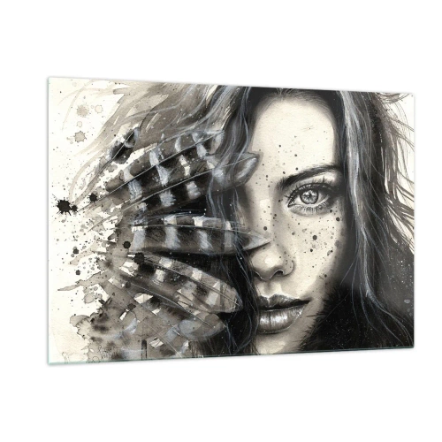 Üveg kép - Vad gyönyör - 120x80 cm