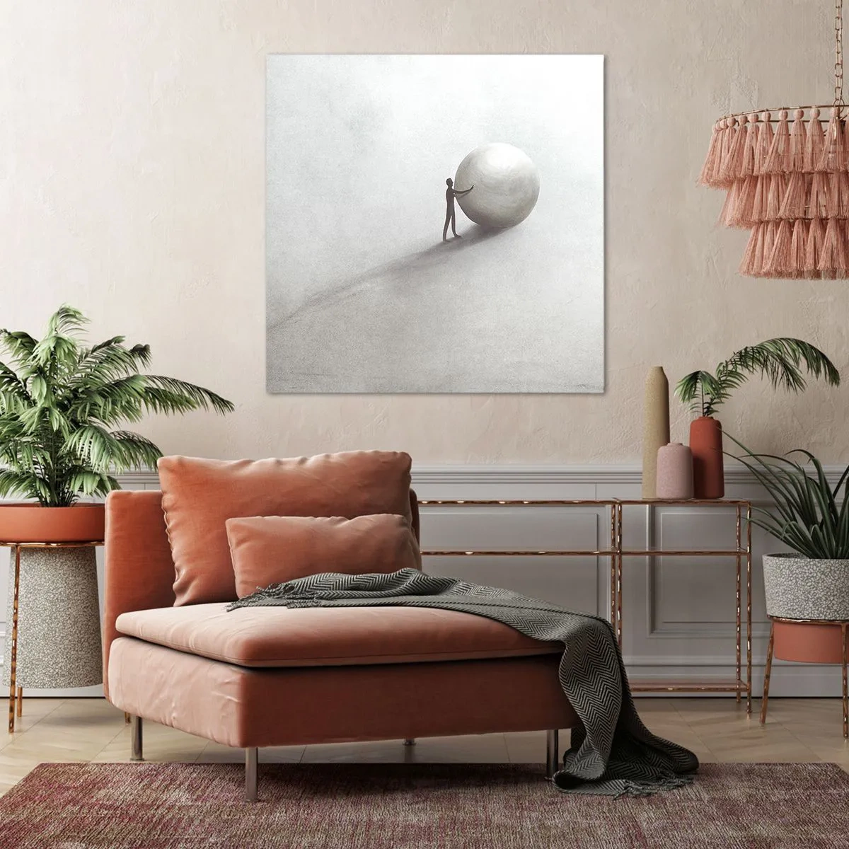 Vászonkép - Az élet játéka - 50x50 cm