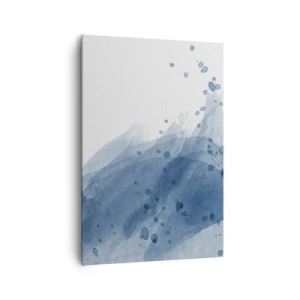 Vászonkép - Kék tüll - 70x100 cm