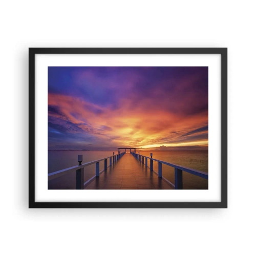 Poszter fehér keretben - Vég nélkül - 50x40 cm