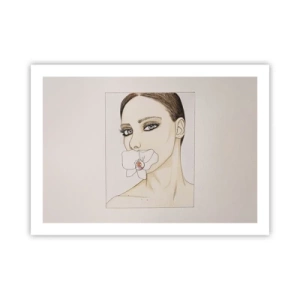 Poszter - Az elegancia és a szépség szimbóluma - 70x50 cm