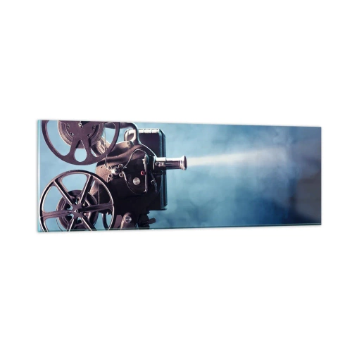 Üveg kép - A régi moziban - 90x30 cm