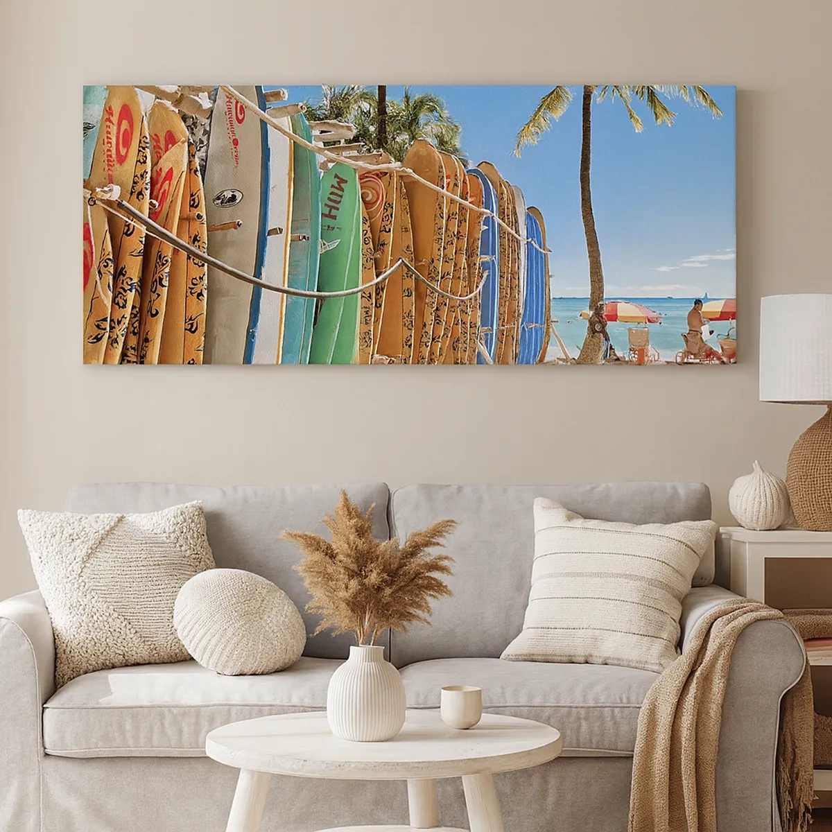 Vászonkép - Napos mulatság - 30x30 cm