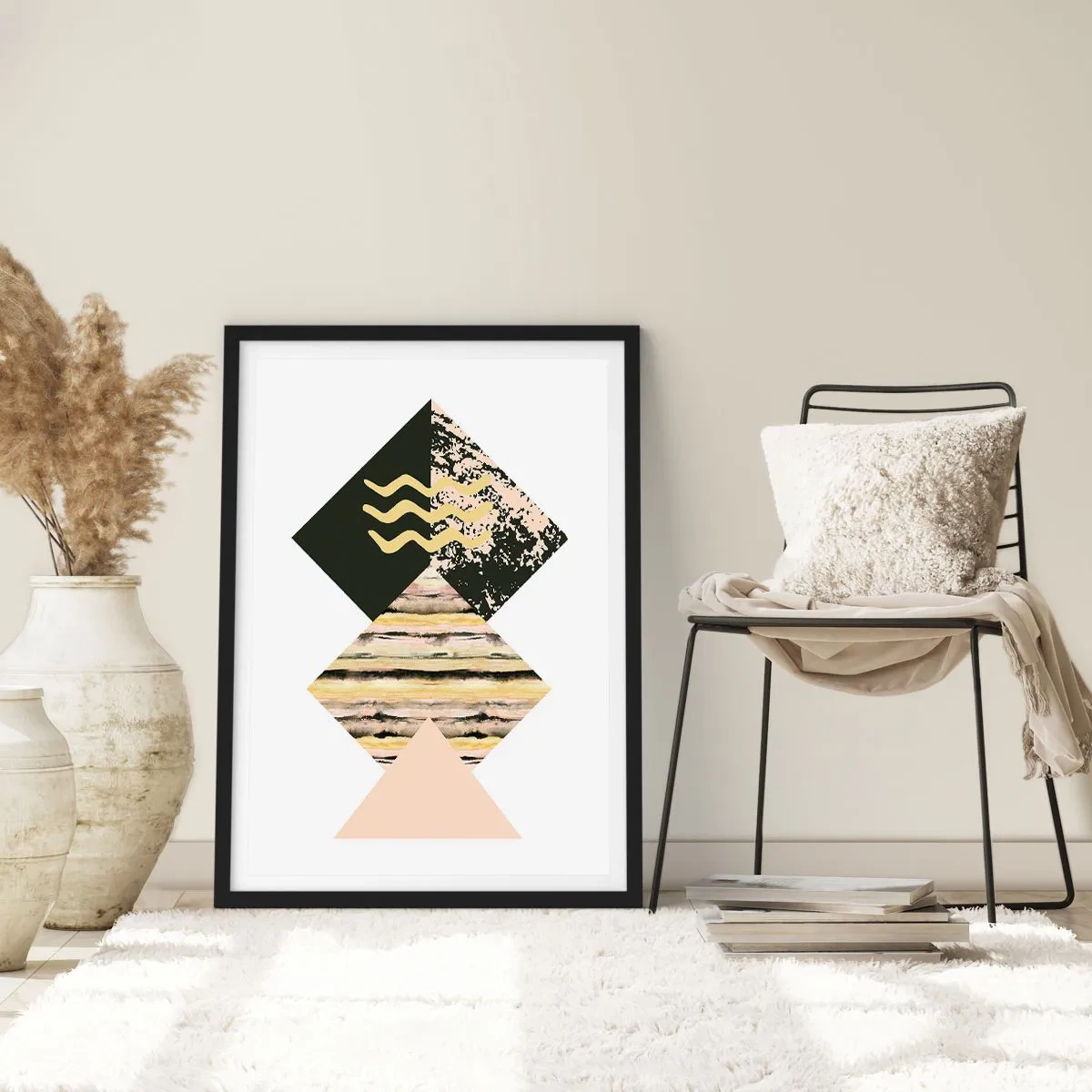 Poszter fehér keretben - Nem olyan egyszerű - 70x100 cm