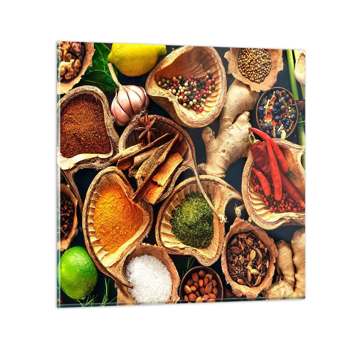 Üveg kép - Vigyél, amit akarsz - 50x50 cm