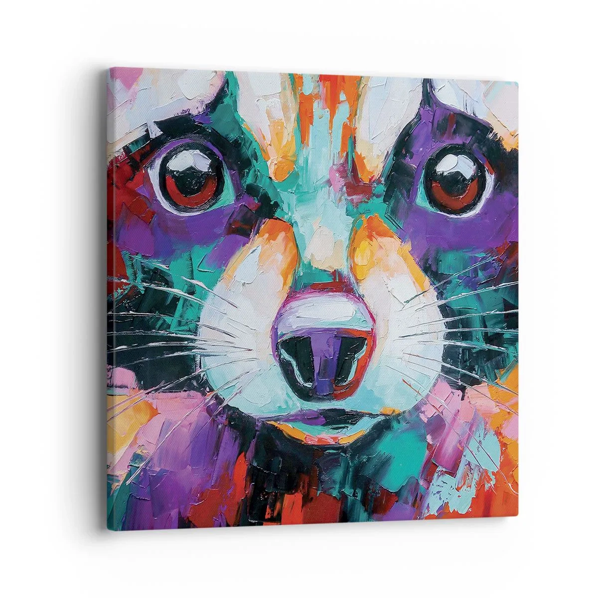 Vászonkép - Csak jó érzelmek - 40x40 cm