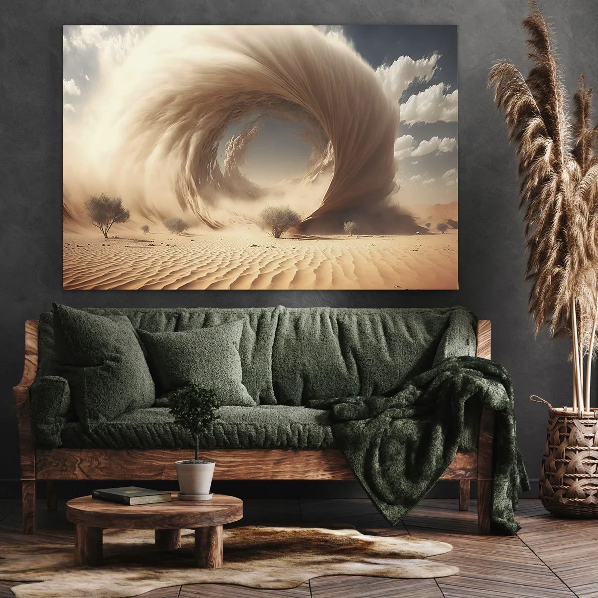 Vászonkép - Megnyílt portált - 100x70 cm