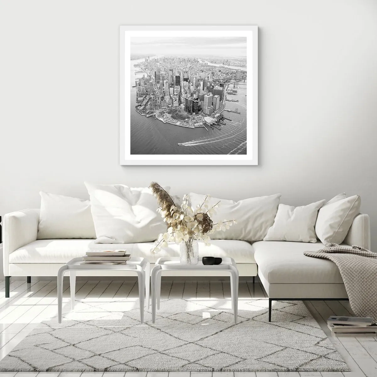 Poszter fekete keretben - Hogy ne szeretném? - 60x60 cm