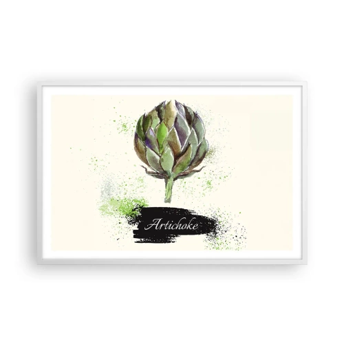 Poszter fekete keretben - Eviva zöldségek! - 91x61 cm