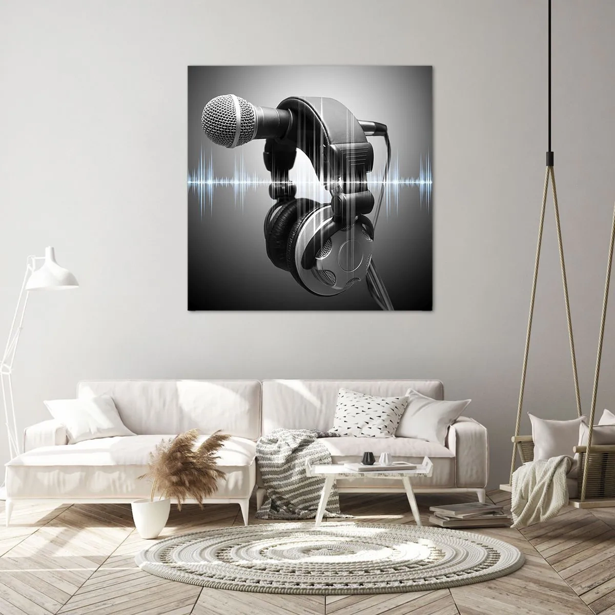 Vászonkép - Még mindig hallani az éneket - 70x70 cm