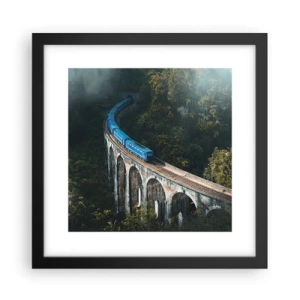 Poszter fehér keretben - Vonzódás a természethez   - 30x30 cm