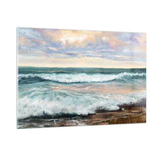 Üveg kép - Itt kisimítod a lelked - 120x80 cm