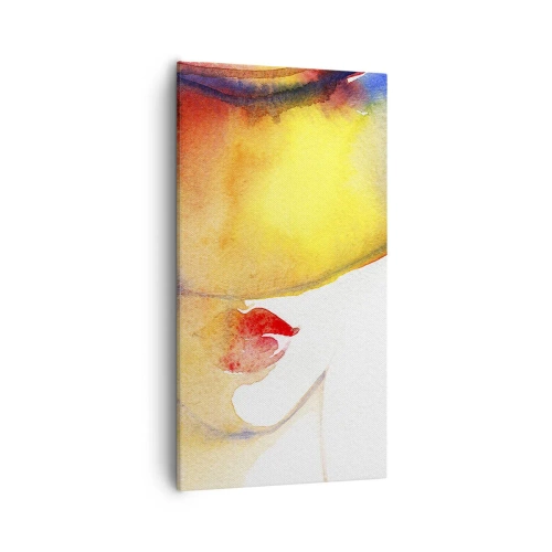 Vászonkép - Egy hölgy portréja    - 55x100 cm