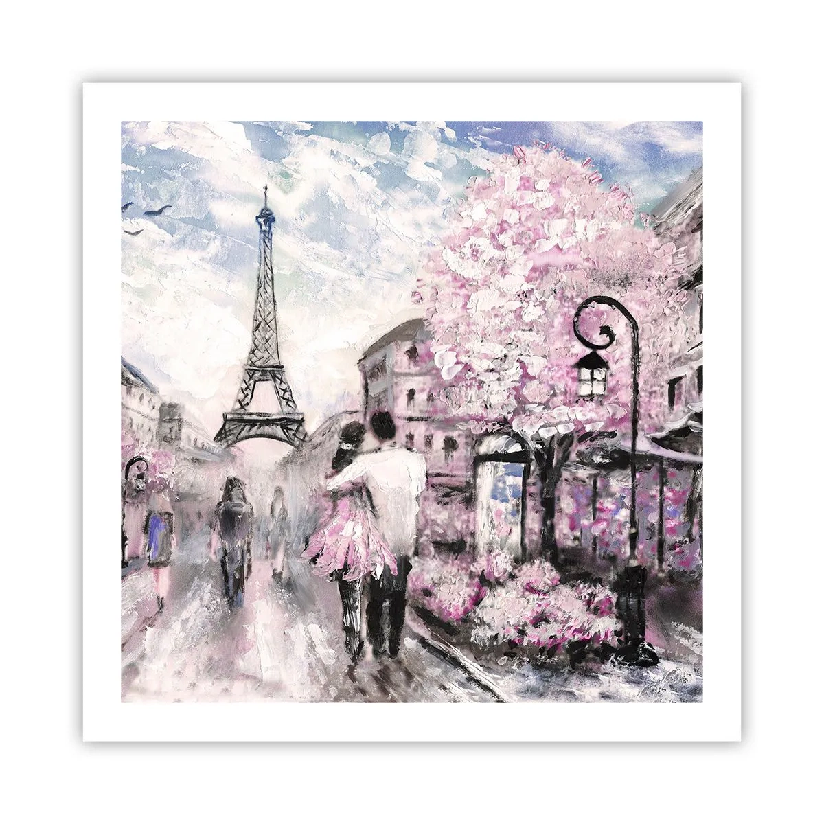 Poszter - Ha szerelmesnek lenni, akkor a... - 60x60 cm