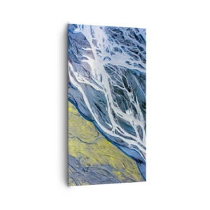 Vászonkép - A természet barlangrajzai - 65x120 cm