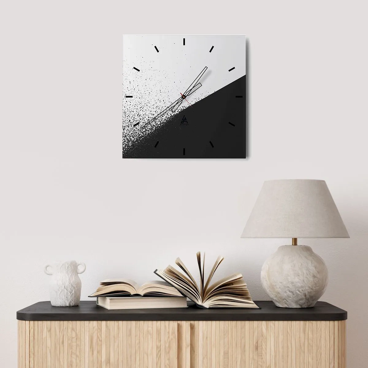 Falióra, Óra - Egyre gyorsabban, egyre többet - 30x30 cm