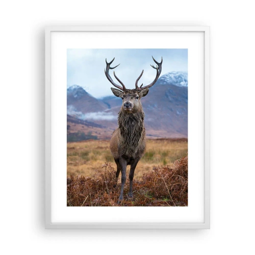 Poszter fekete keretben - Saját földön - 40x50 cm