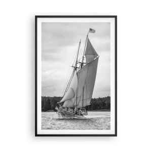 Poszter fehér keretben - A szél testvérei - 61x91 cm