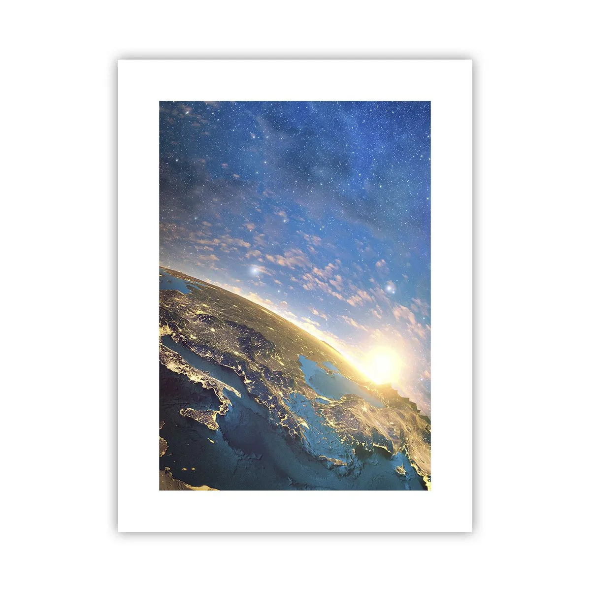 Poszter - Tekintsünk magunkra távolról - 30x40 cm