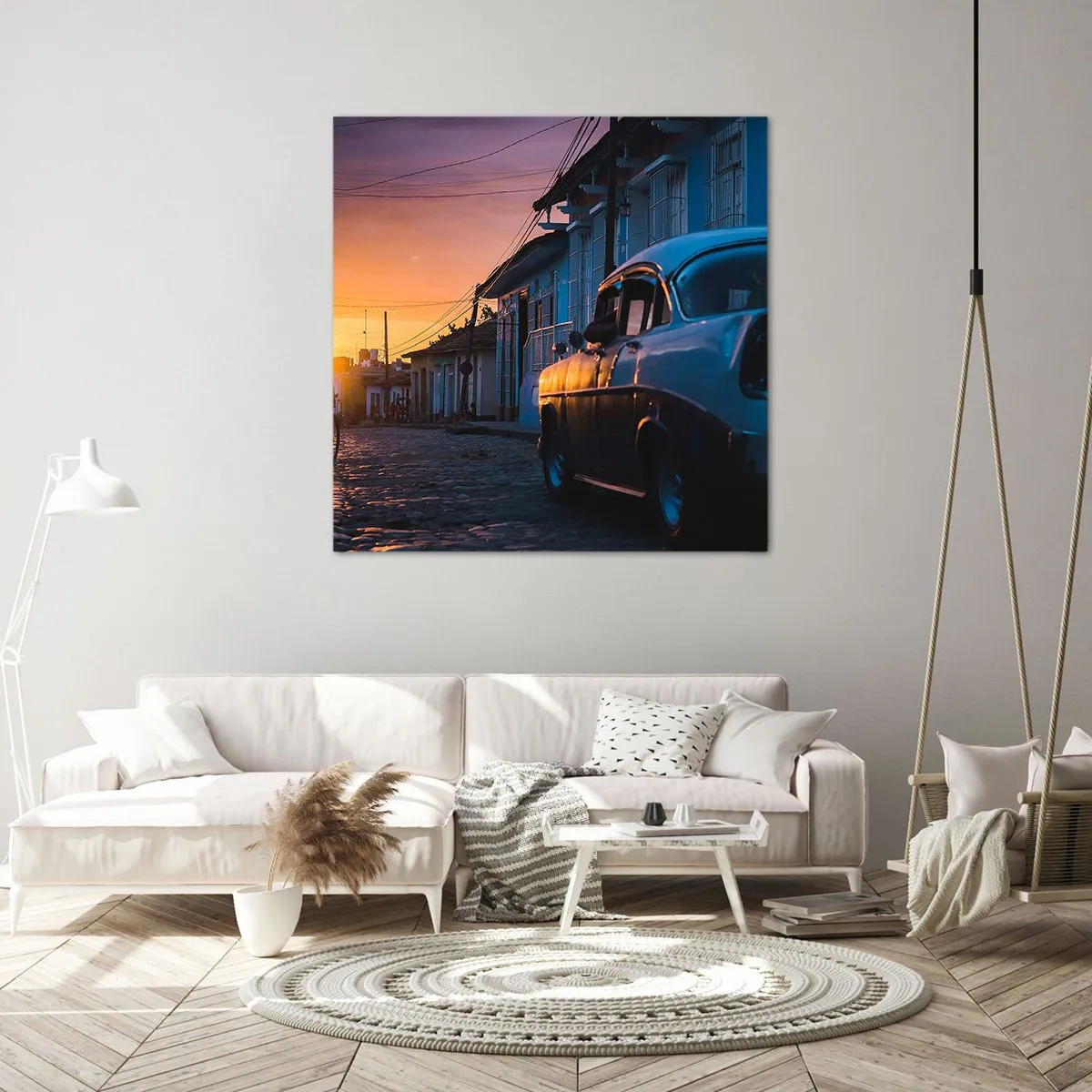 Vászonkép - Itt lassul az idő - 40x40 cm