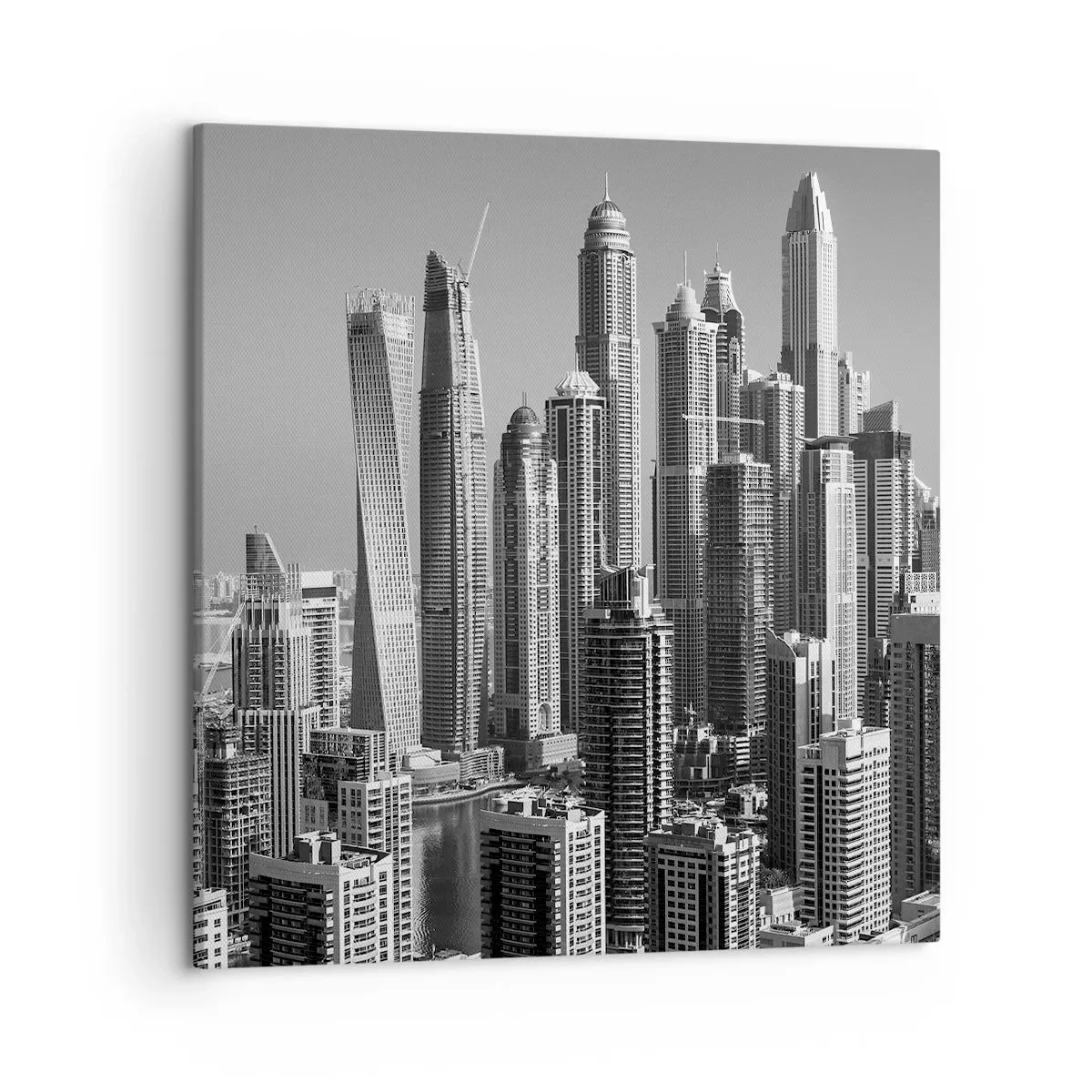 Vászonkép - Város a sivatagban - 50x50 cm