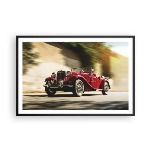 Poszter fehér keretben - Szebb, mint Szamothrakéi Niké - 91x61 cm