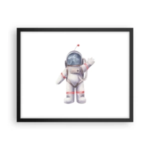 Poszter fehér keretben - Akkor szia! - 50x40 cm