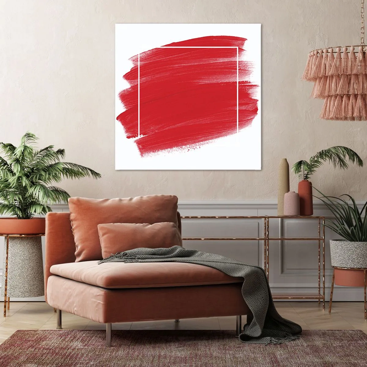 Vászonkép - A kereten kívül - 60x60 cm