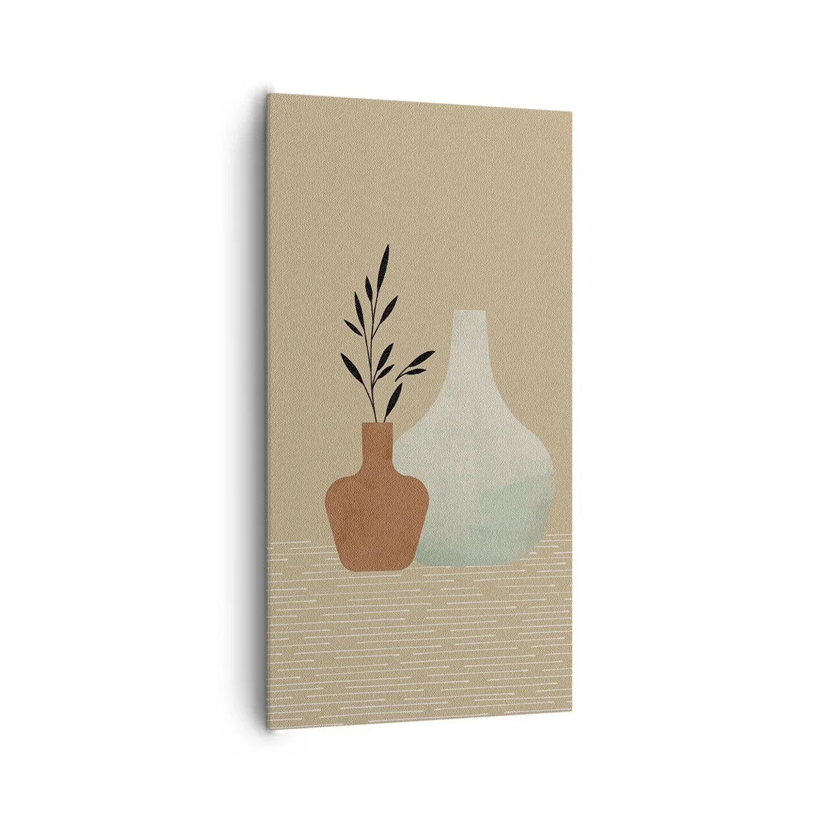 Vászonkép - Váza és annak ideája - 65x120 cm