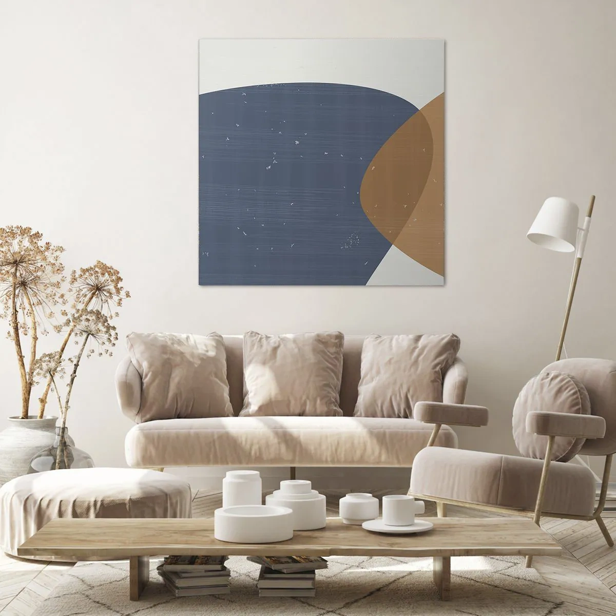 Vászonkép - Oválisok és hatások - 70x70 cm