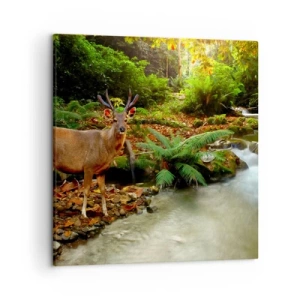 Vászonkép - üdvözöllek a világomban - 50x50 cm