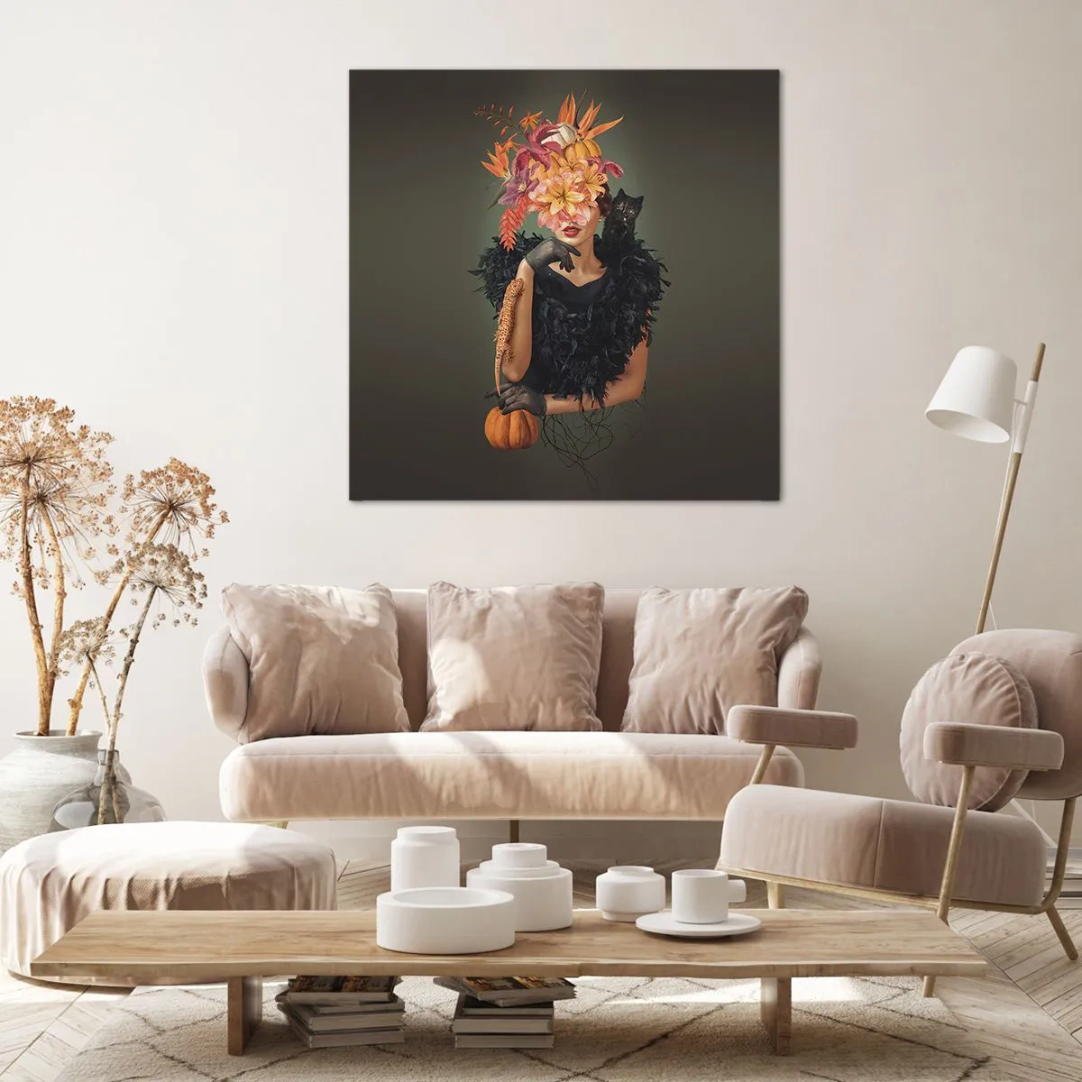 Vászonkép - Egy boszorkány mágiája - 70x70 cm