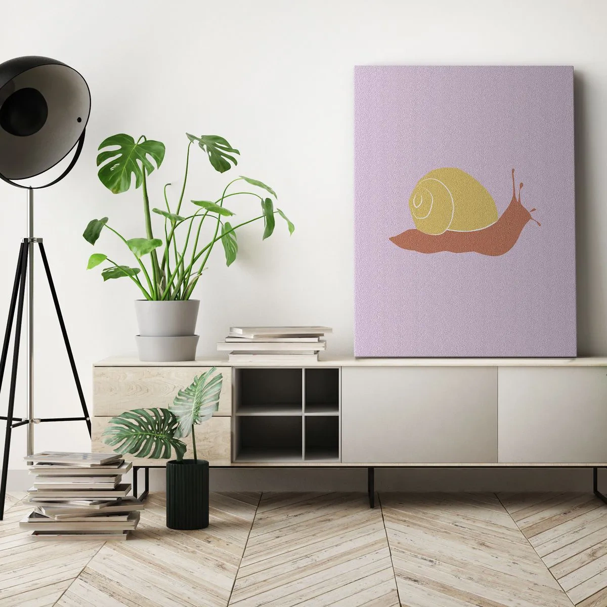 Vászonkép - Nem kell sietni - 50x70 cm