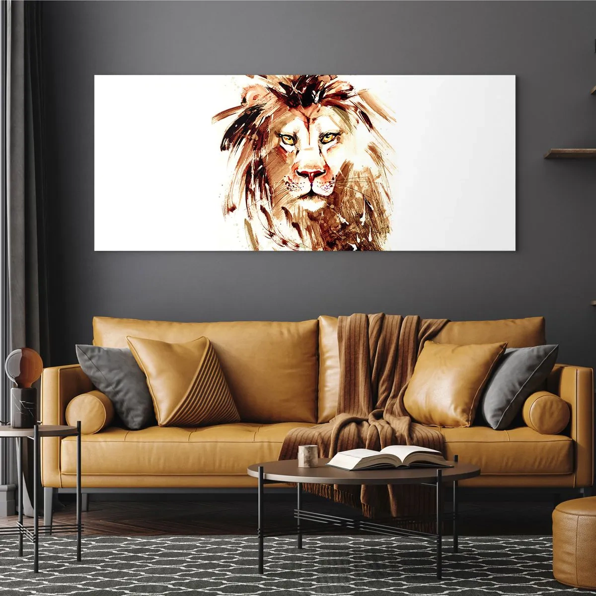 Üveg kép - Erő és méltóság - 160x50 cm