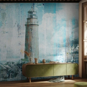 Fotótapéta Standard Eco - Régi fán - Absztrakció, Világítótorony, Tenger - 450x315 cm