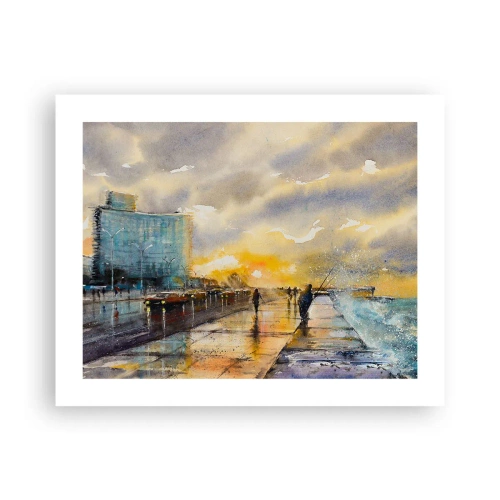 Poszter - Élet a parton - 50x40 cm