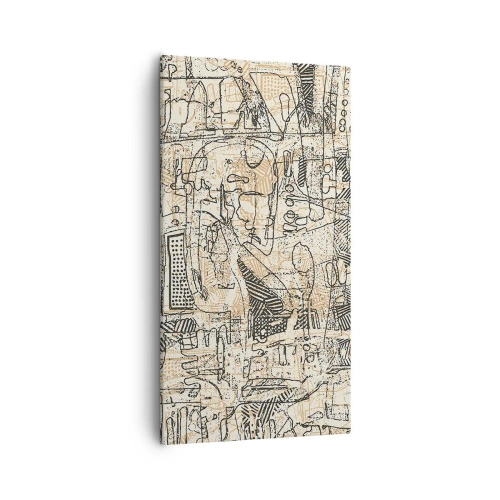 Vászonkép - Dekódolásra vár - 55x100 cm